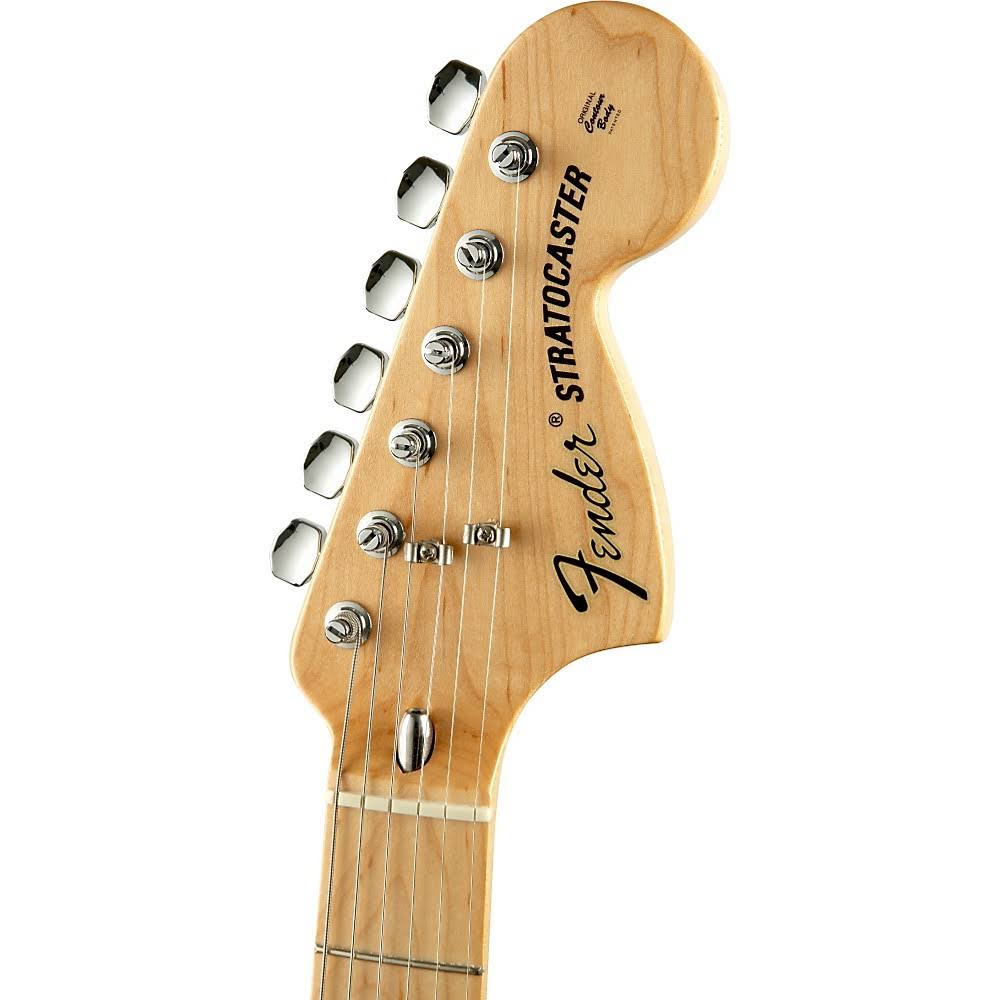 Fender Classic Series &70s Stratocaster Electric Guitar Olympic White