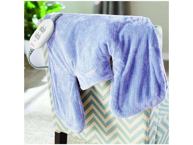 Sunbeam Massaging XL Renue Heat Therapy Wrap, Lavender