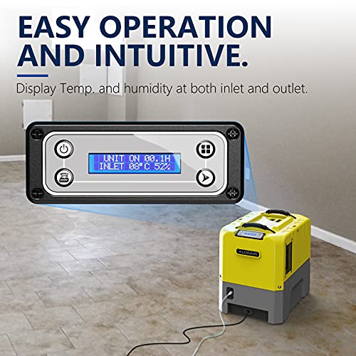 ALORAIR 180PPD Commercial Dehumidifier for Crawl Space & Basement, Wi-Fi APP Controls with Pump, Capacity up to 85 PPD at AHAM Condition