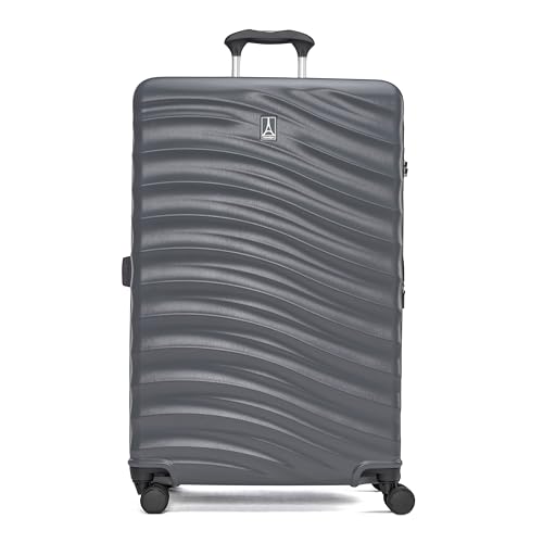 Travelpro Maxlite Air V2 Hardside Expandable Carry on Luggage, 8 Spinner Wheels, Lightweight Hard Shell Suitcase, TSA lock, Black, Carry On 21-Inch