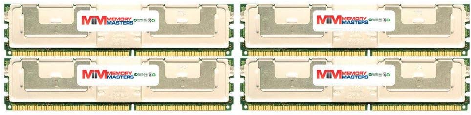 MemoryMasters 16GB (4x4GB) DDR2-800MHz PC2-6400 ECC FBDIMM 2Rx4 1.8V Fully Buffered Memory for Server/Workstation