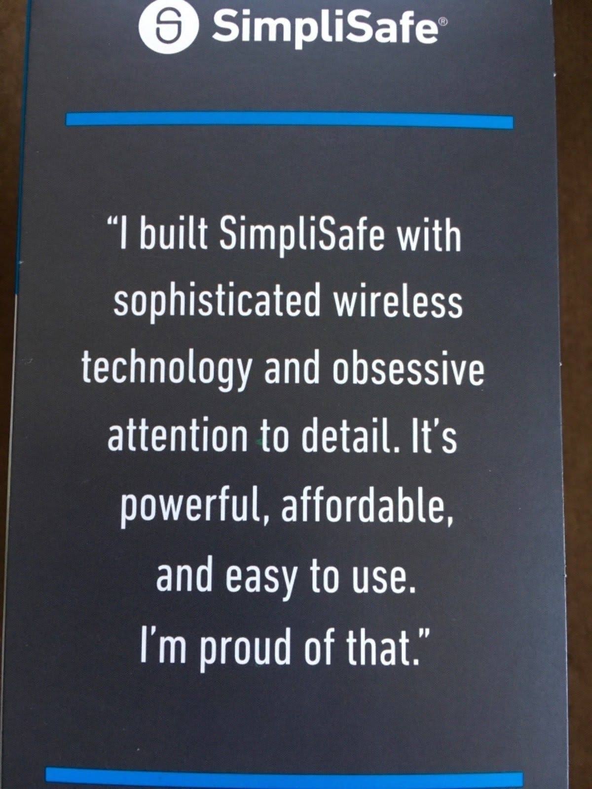 SimpliSafe Wireless Home Sentry 7 Piece Security System with Camera