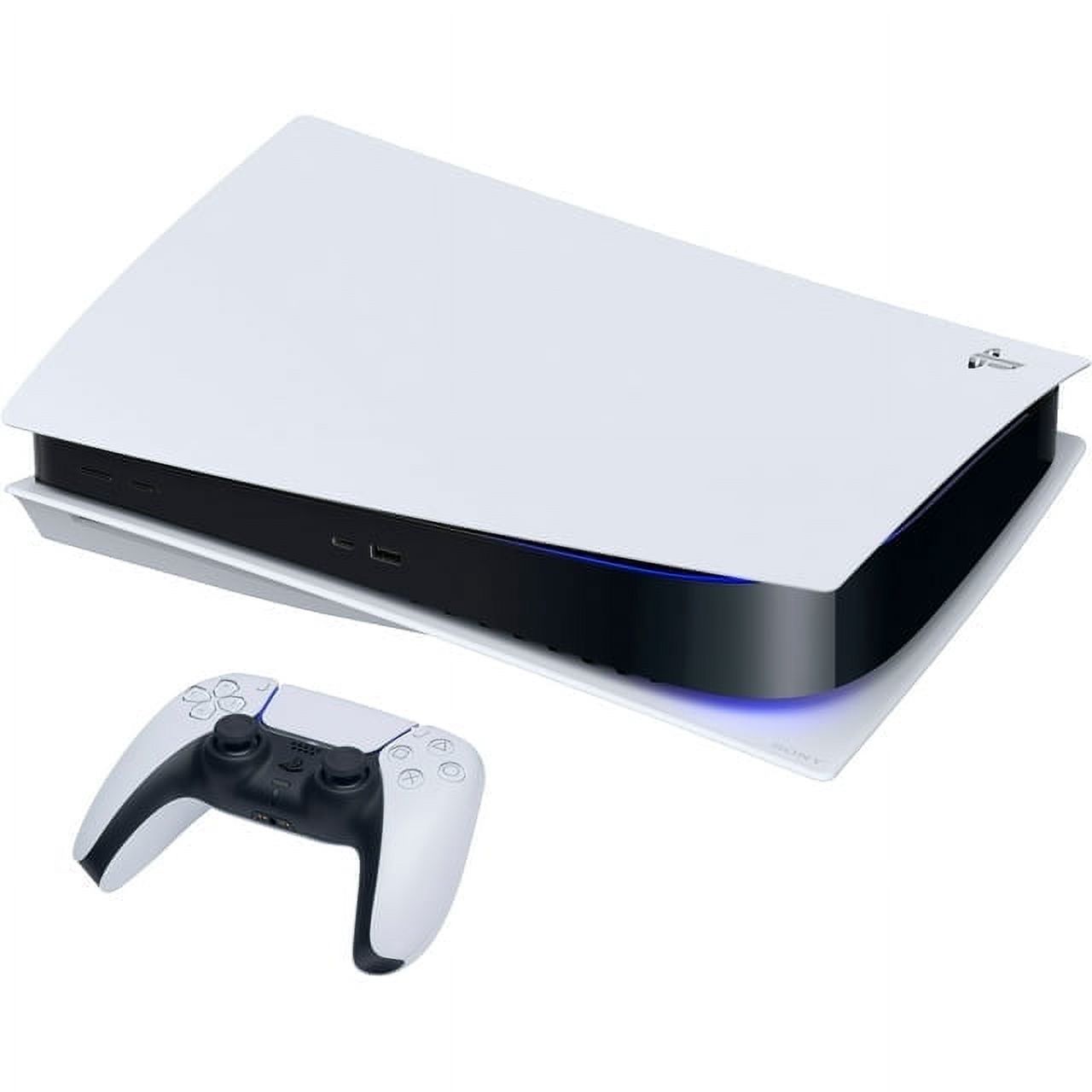 PlayStation_PS5 Video Game Console (Disc Edition) - Horizon Forbidden West Bundle - 825GB PCIe Gen 4 NVNe SSD Gaming Console