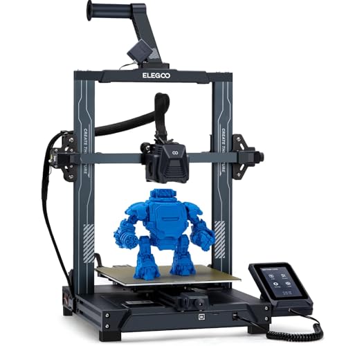 ELEGOO Neptune 3 Pro FDM 3D Printer with Auto Bed Leveling, Dual-Gear Direct Extruder, Dual Lead Screw Drive, Removable Capacitive Screen