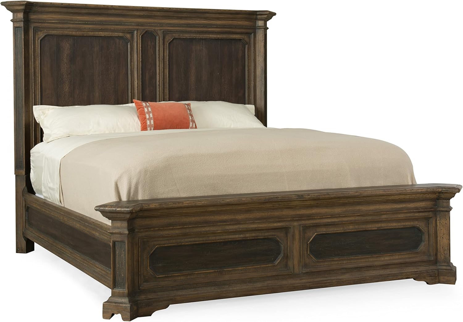 Hooker Furniture Hill Country Woodcreek Mansion Queen Headboard Brown/Black