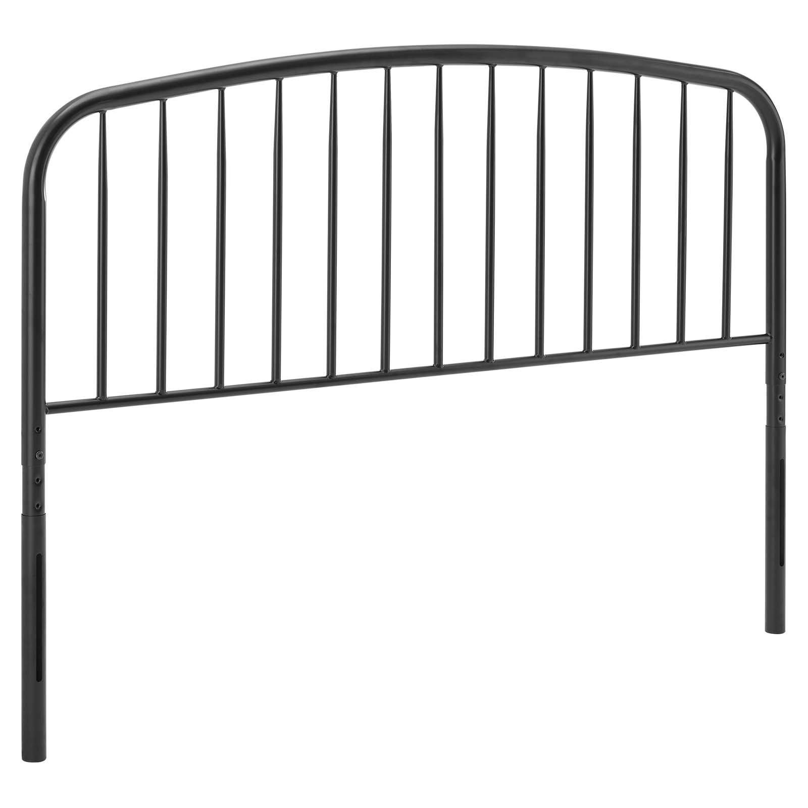 Modway Nova Queen Metal Headboard - Black
