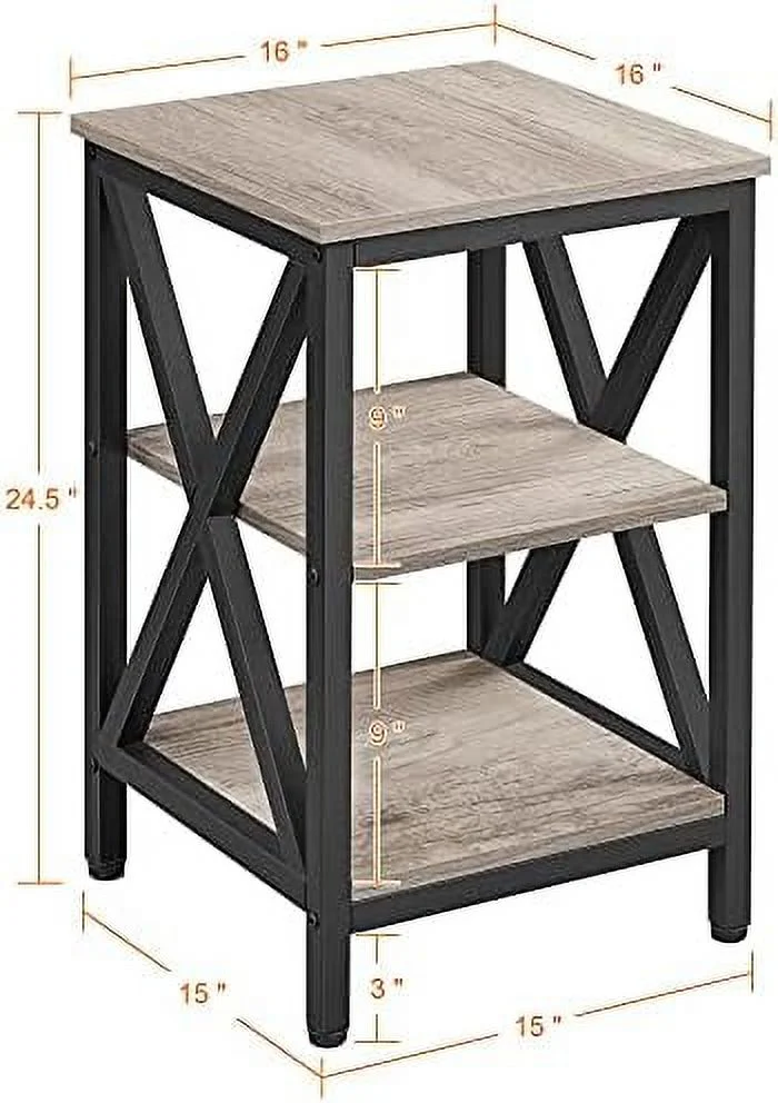 xrboomlife Lift Top Coffee Table Set of 3 for Living Room  Lift Up Center Table w/Hidden  Compartments  Coffee Table and X Shape End Table Sets