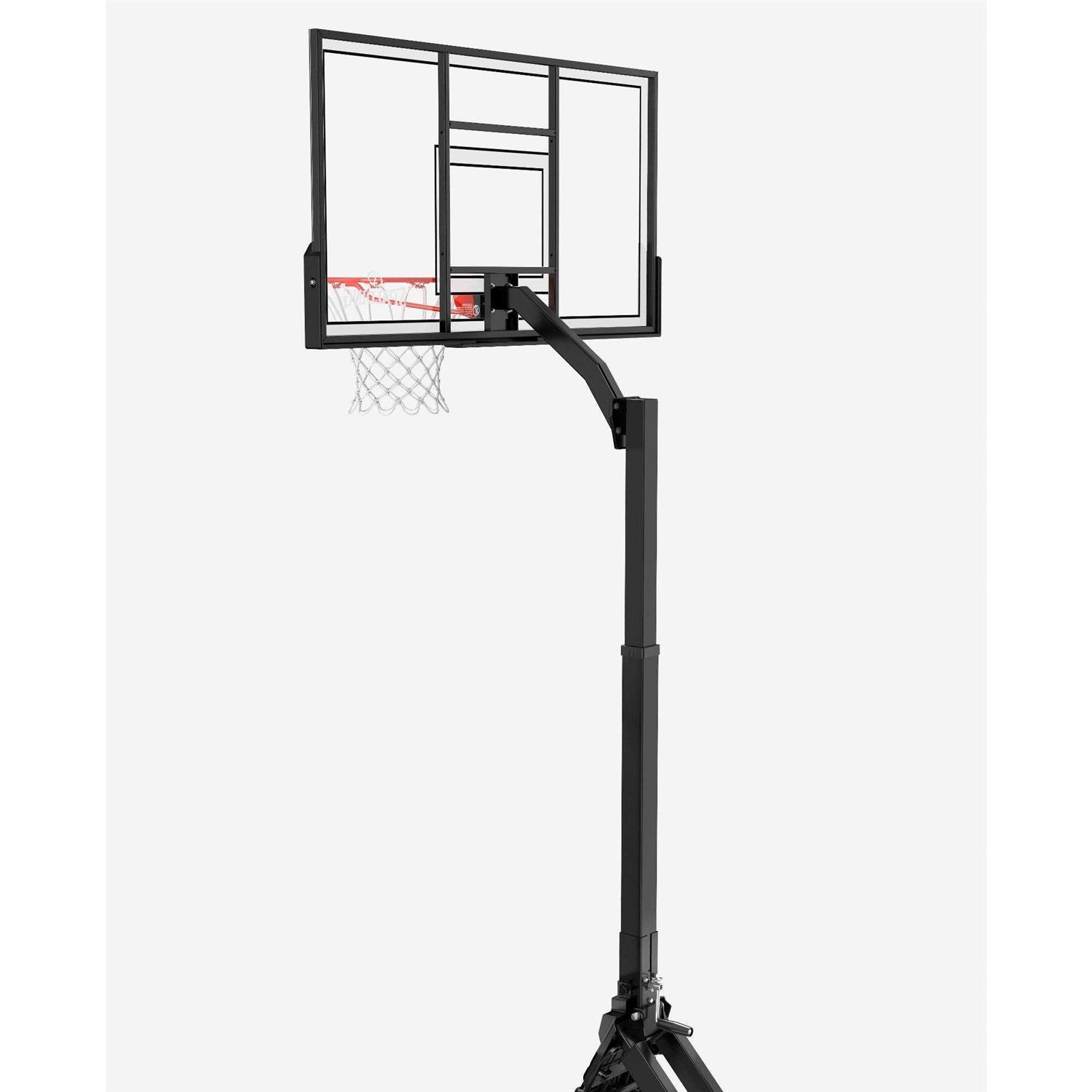 Spalding Momentous EZ Assembly 54 Acrylic H-Frame Portable Basketball Hoop - Sports Supplies Online Store