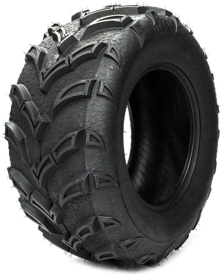 Parts-Diyer 2 PCS All Terrain Tubeless ATV UTV Tires 25x10-12 Rear 6PR