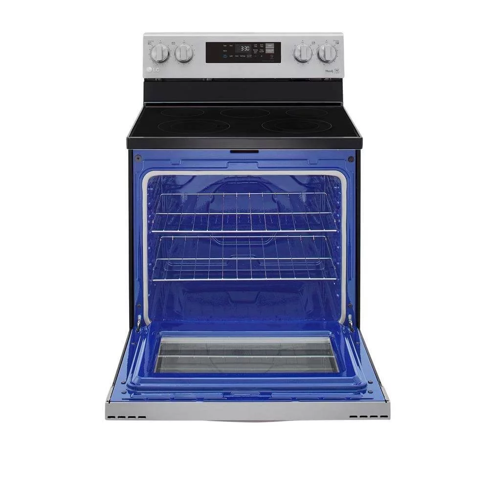 6.3 cu ft. Smart Wi-Fi Enabled Electric Range with EasyClean