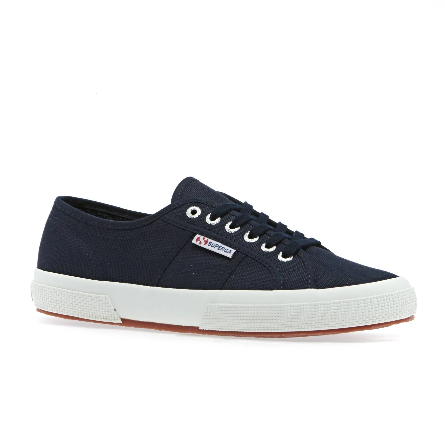 Superga 2750 Cotu Classic Navy Canvas Trainers Size: 6.5, Colour: Navy