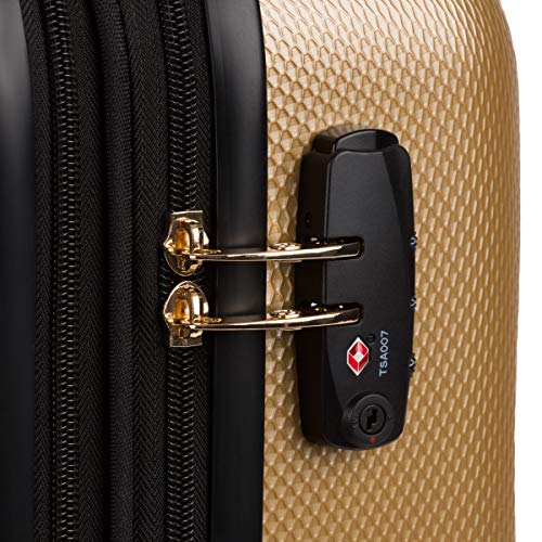 SwissGear 7272 Energie Expandable Hardside Luggage with Spinner Wheels and TSA Lock, Gunmetal, Carry-On 19-Inch
