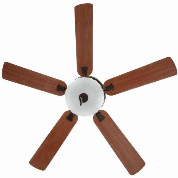 Hampton Bay Edenwilde 52 in. Indoor Oil Rubbed Bronze Ceiling Fan with Light Kit