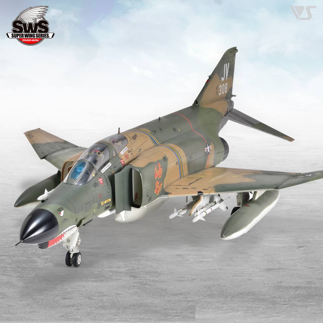 Zoukei-Mura Sws F-4E Phantom II Early Production 1/48 Scale Model Kit