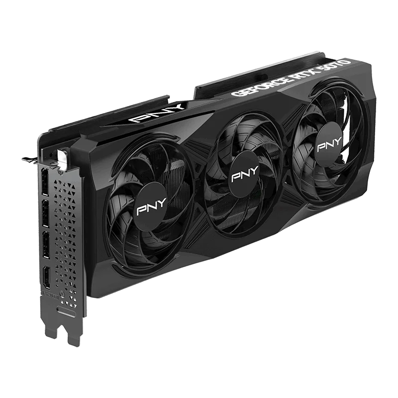 PNY NVIDIA GeForce RTX™ 5070 OC Triple Fan, Graphics Card 12GB GDDR7, SFF-Ready, 2.4-Slot