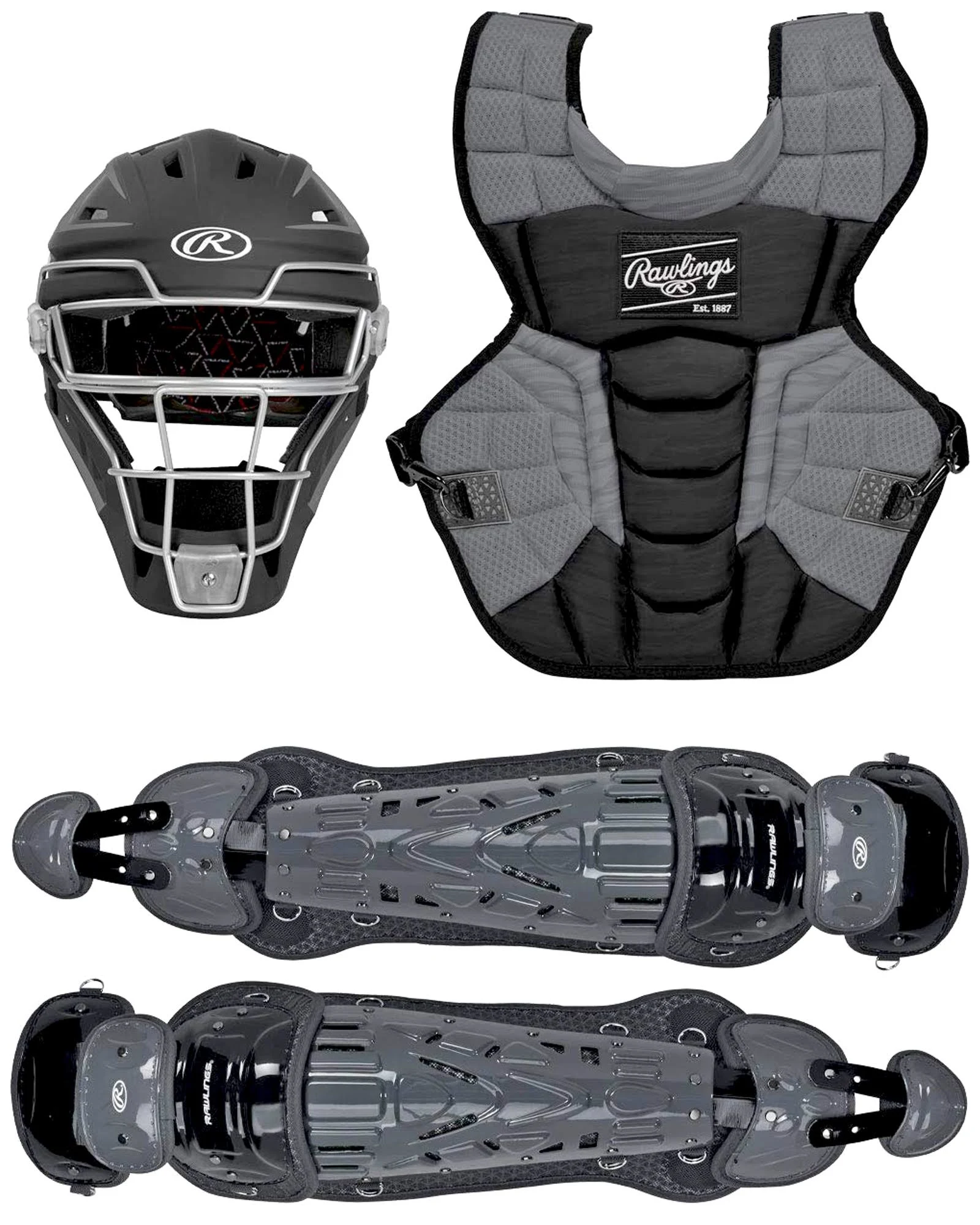 Rawlings Velo 2.0 Catcher&s Gear Set | Youth