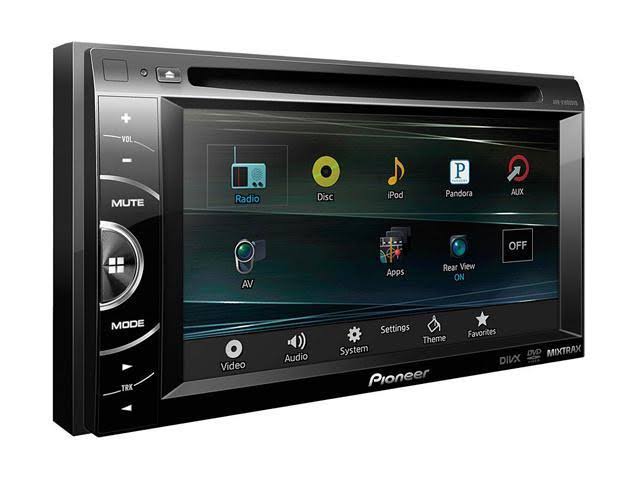 Pioneer AVH X1600DVD In-dash DVD Receiver - 6.1x22 Touch Display