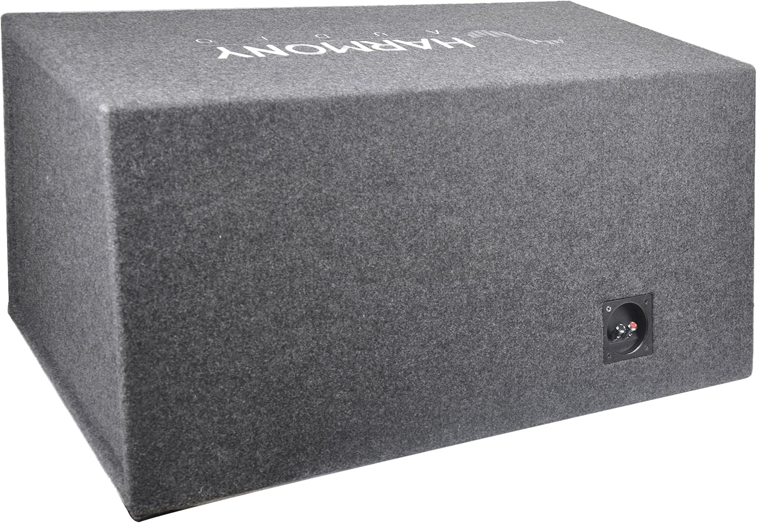 Harmony Audio HA-RD12 Car Rhythm Loaded Dual 12 Vented 1200W Sub Box Enclosure