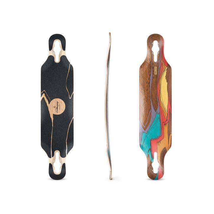 Loaded Boards Flex 2 Icarus Bamboo Longboard Skateboard Deck