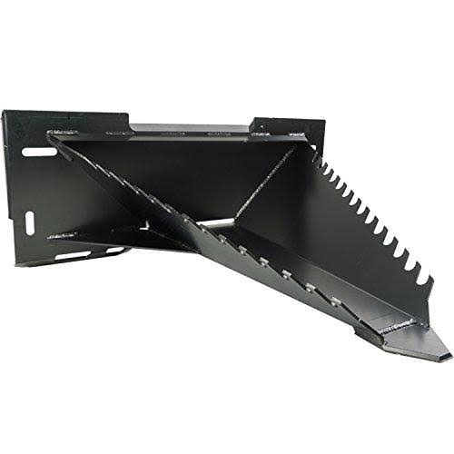 Titan Attachments Titan Stump Bucket Tree Spade Scoop Digger Skid Steer Bobcat Attachment Pull