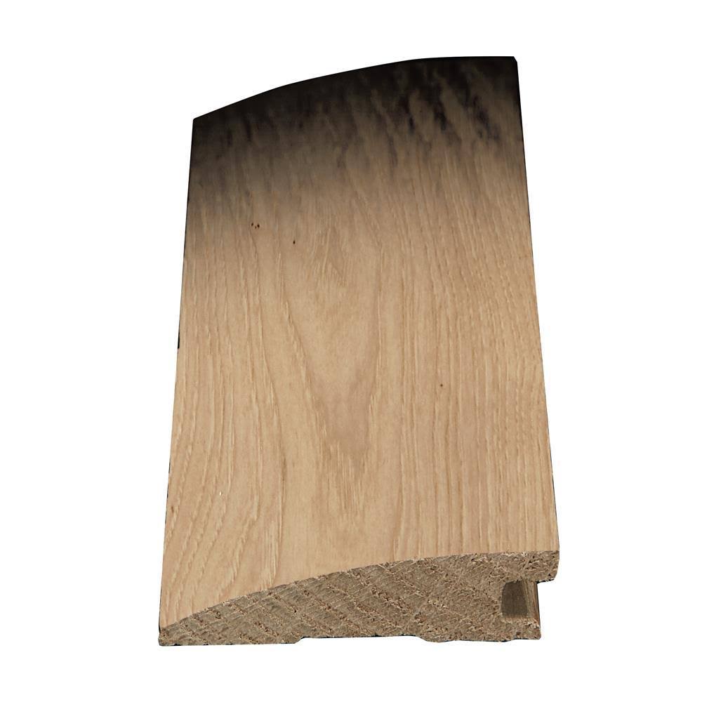 Aspen Flooring American Hickory Farrow 1/2 in. T x 2 in. W x 78 in. L Flush Reducer Solid Wood Molding, Light