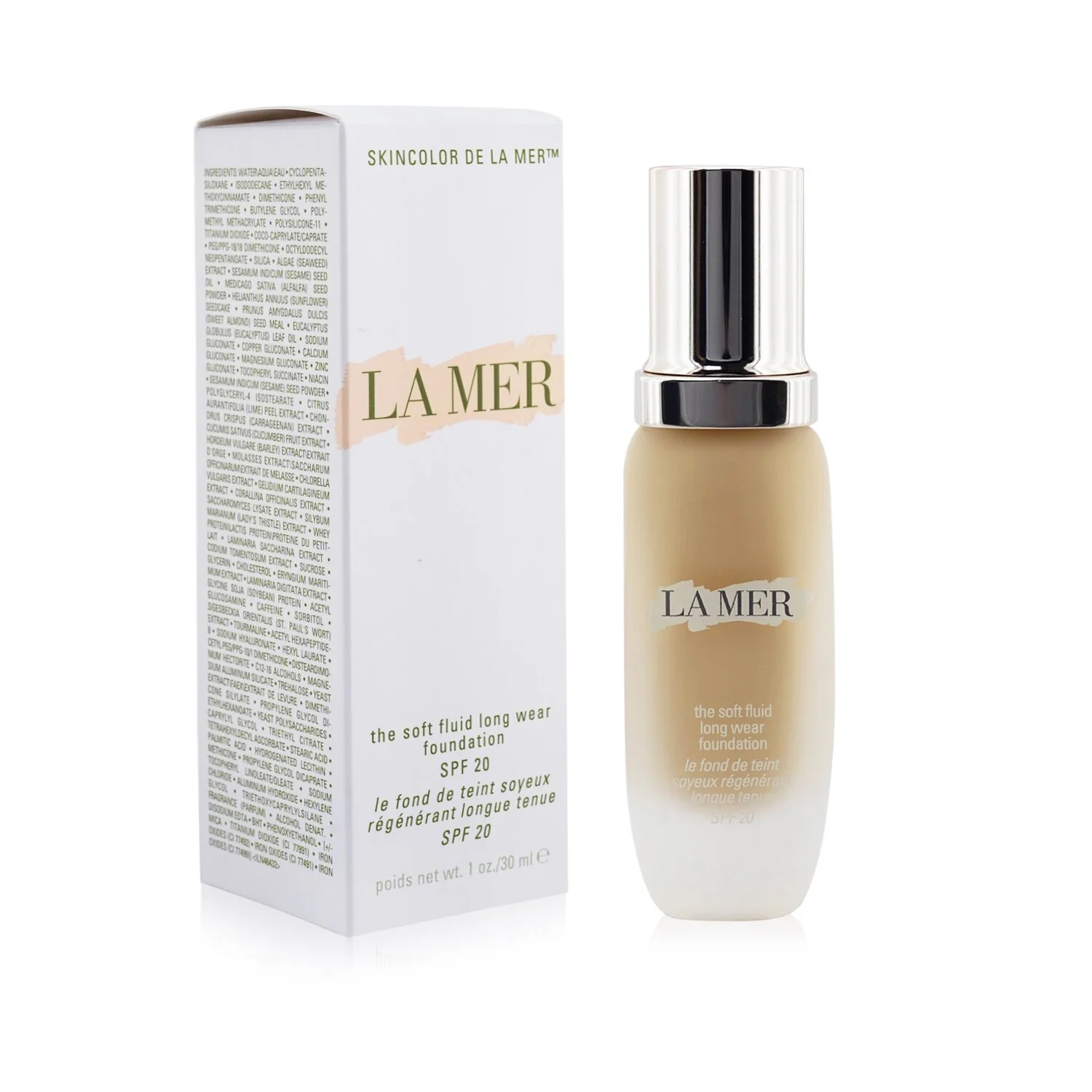 La Mer The Soft Fluid Long Wear Foundation SPF 20 - # 23/ 250 Sand (Box Slightly Damaged)  30ml/1oz
