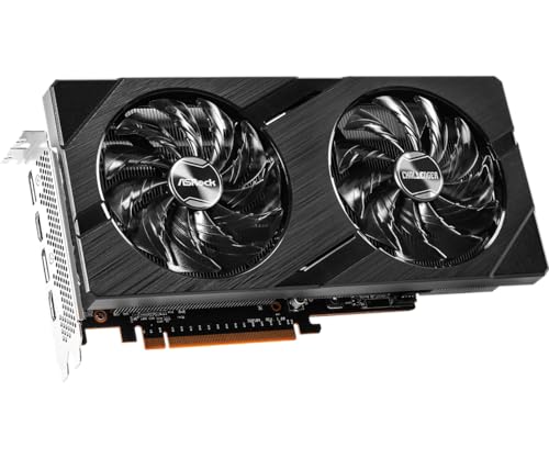 ASRock Intel ARC A380 Challenger ITX 6GB OC GDDR6 96-bit DisplayPort HDMI 0dB Silent Cooling 2250 MHz 7680 x 4320 PCI Express4.0 Graphics Card 500W