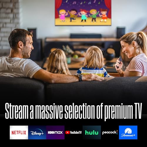 Westinghouse Roku TV - 43 Inch Smart TV, 4K UHD QLED Television w/HDR 10+, Dolby Vision, Wi-Fi & Mobile App Connectivity