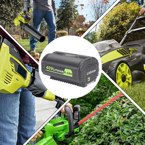 2 Packs 18V Battery Replacement for RYOBI 18V Battery PBP005 P197 P189 P108 P191 P190 P102 P103 P104 P105 P107 P122 Compatible for Ryobi 18V Tools