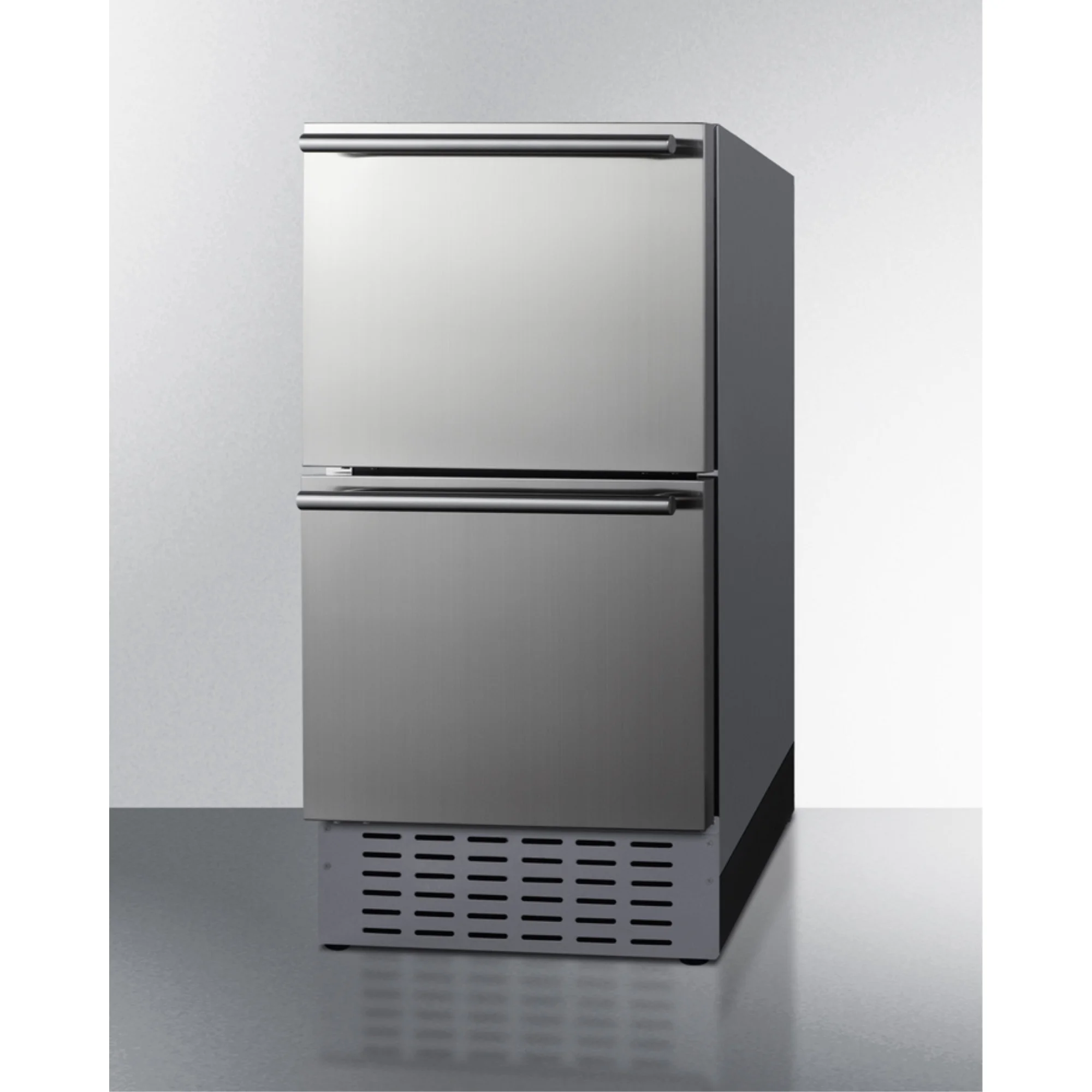 Summit Adrd18h34 18" Wide 3.4 Cu. Ft. Refrigerator Drawer - Stainless Steel