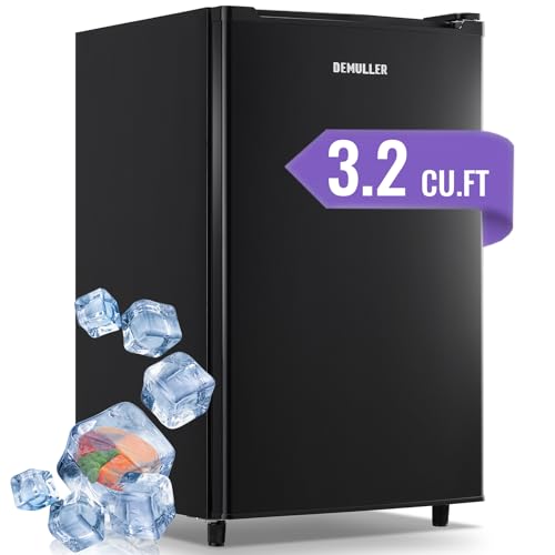 Demuller Upright Freezer Single Front Door Freezer Compact Upright Freezer with 7-speed Temperature Control