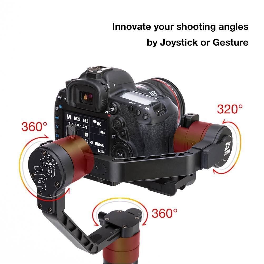 Zhiyun Crane 2 2018 3-Axis Gimbal for Dslr Camera, Get Free Servo Follow Focus