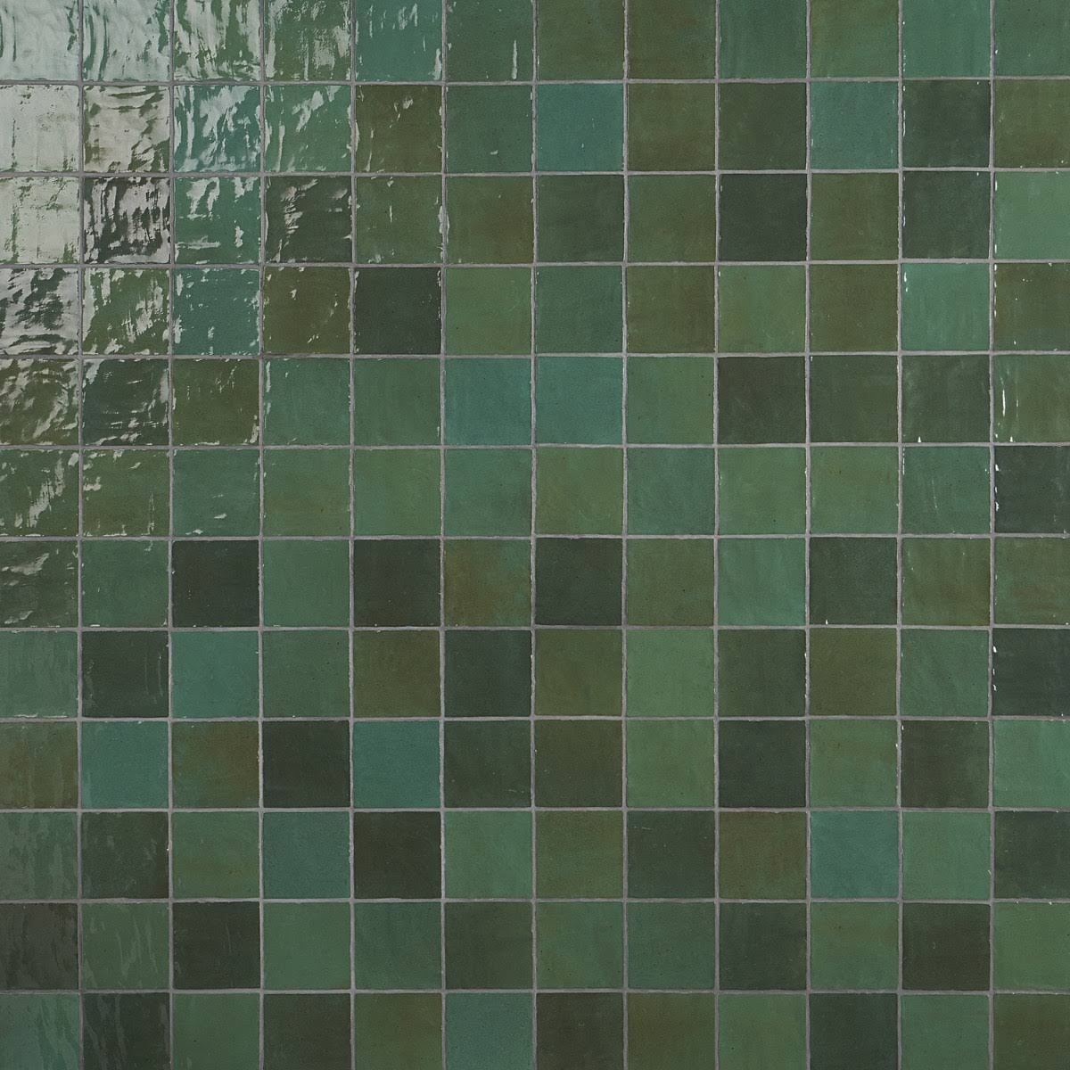 Ivy Hill Tile Kingston Green 4 in. x 4 in. Polished Ceramic Wall Tile (50 Pieces, 5.38 Sq. ft. / CASE)