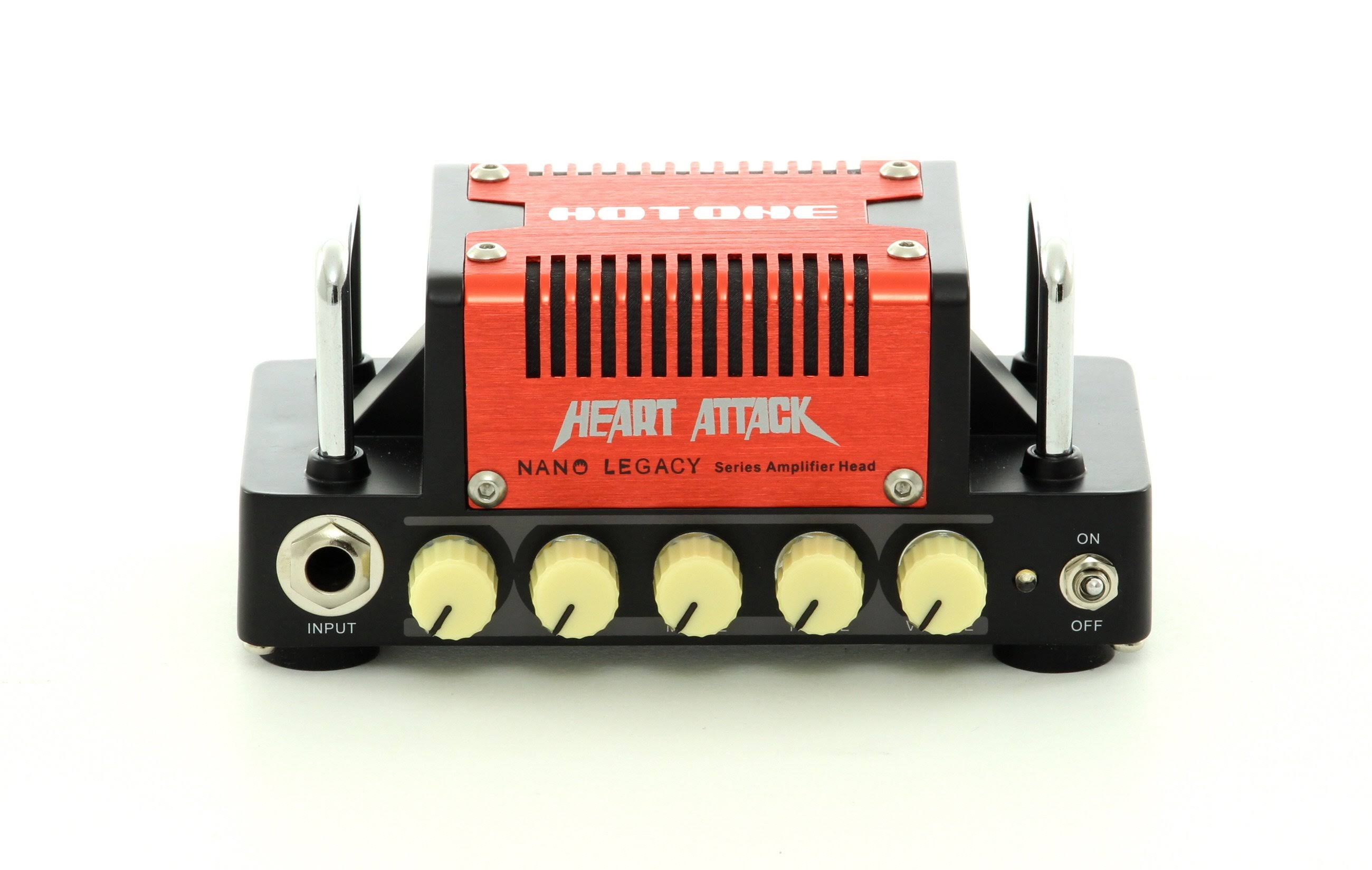 Hotone 139631 Nano Legacy Heart Attack Mini 5W Class AB Guitar Amplifier Head