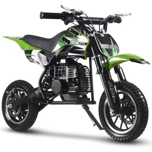 MotoTec DB-01 50cc 2-Stroke Kids Gas Dirt Bike Blue