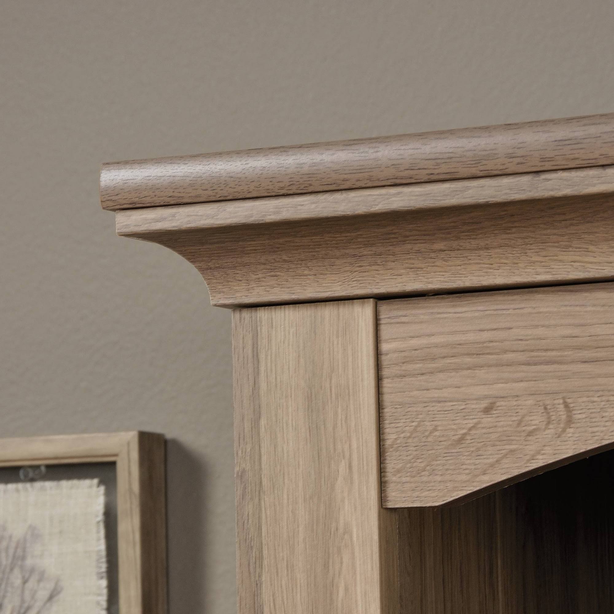 Sauder Harbor View Storage Cabinet in Salt Oak - Sauder 423660
