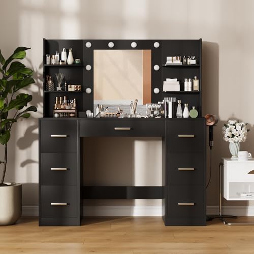 Furmax Vanity Desk with Mirror