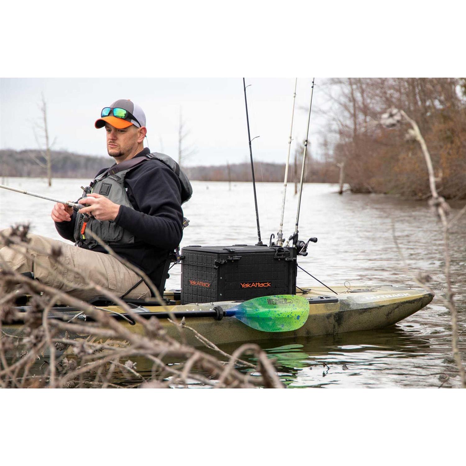 YakAttack BlackPak Pro Kayak Fishing Crate - Sports Supplies Online Store