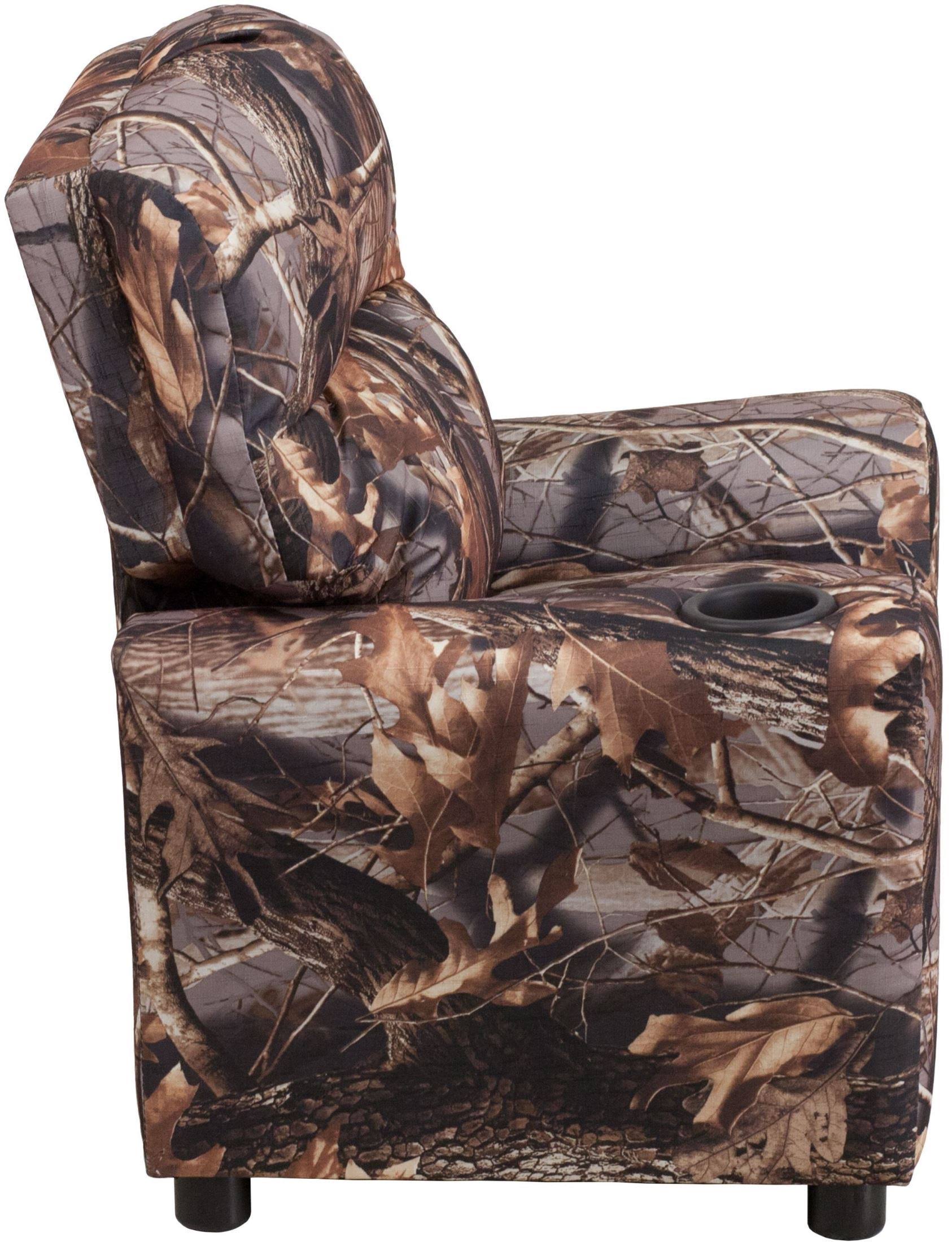 Flash Furniture Fabric Kids Recliner, Camouflage