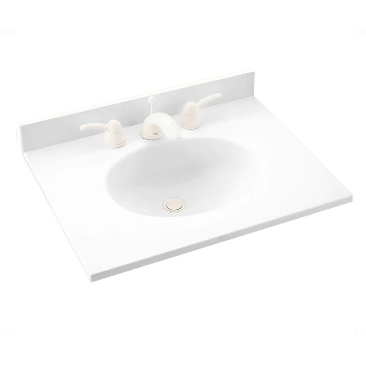 Ellipse 37x19" Single Bowl Vanity Top