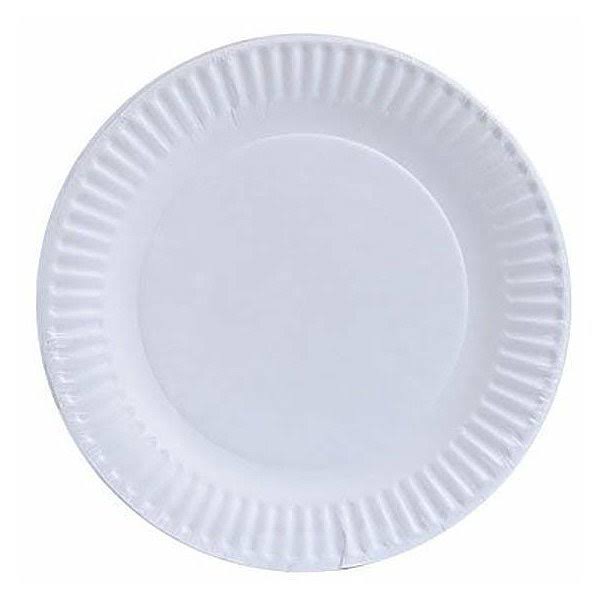 Perfect Stix Paper Plate 9-1200 Paper Plates White, 9 inch ( Case of 1,200), 1 inch Height, 9 inch Width, 9 inch Length (Pack of
