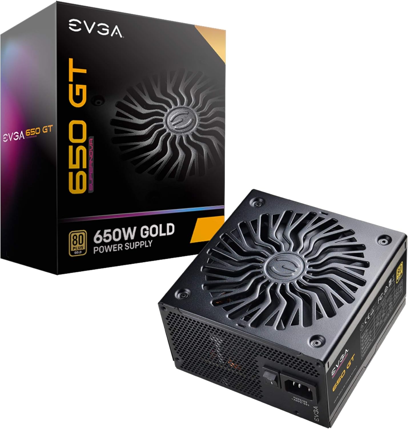 EVGA SuperNOVA 1000 G5, 80 Plus Gold 1000W, Fully Modular, ECO Mode with Fdb Fan, 10 Year Warranty, Compact 150mm Size, Power Supply 220-G5-1000-X1