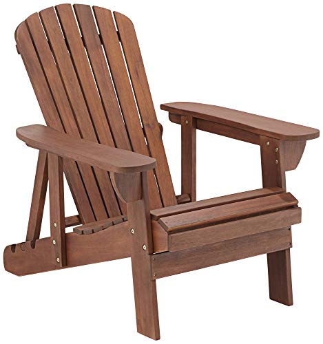 Cape Cod Natural Wood Adirondack Chair