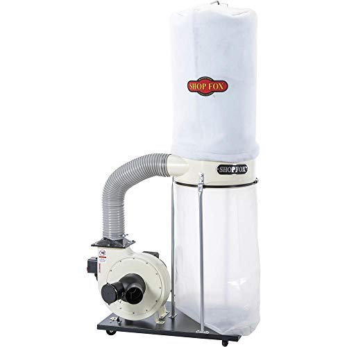 SHOP FOX W1685 1.5-Horsepower 1,280 CFM Dust Collector - Smart Home Appliances