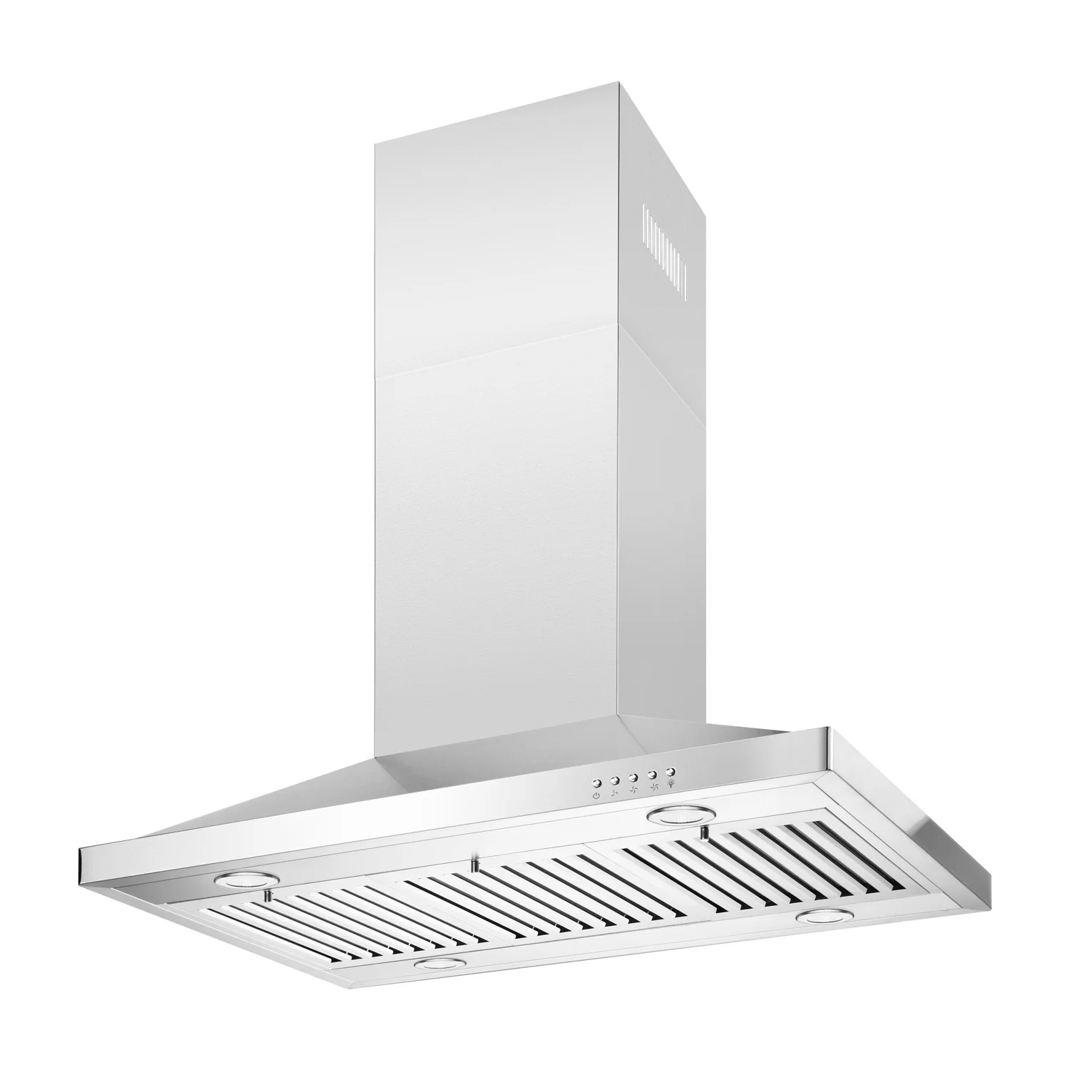 Blue Ocean 36" Stainless Steel Island Mount Kitchen Range Hood (RH02I)