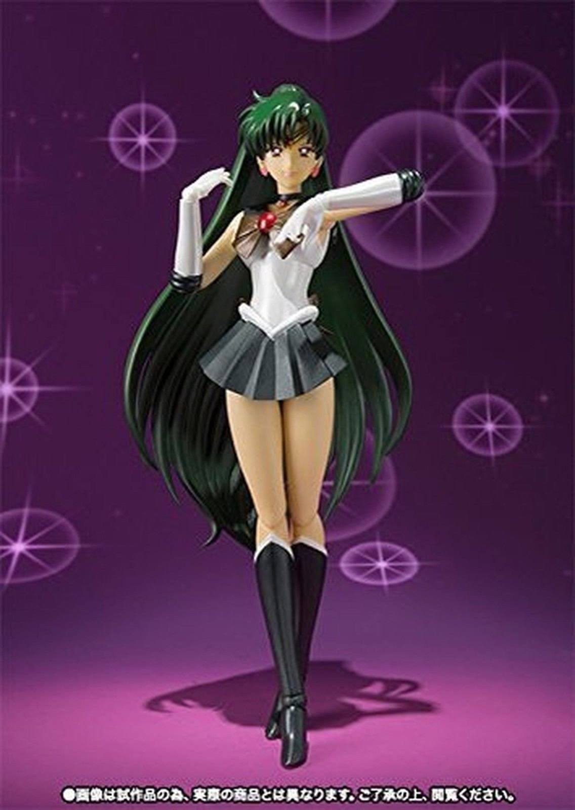 S.H.Figuarts Sailor Moon Sailor Pluto Action Figure Bandai Tamashii N