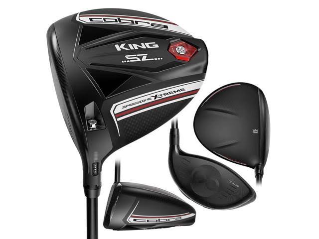 Cobra King Speedzone Xtreme Driver – Black/White, Left Hand, Men&s