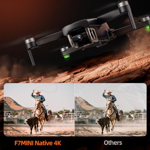 Bwine GPS Drone with Camera 4K UHD - F7MINI, Under 249g, 60-Min Flight Time, Auto Return, Follow Me, Waypoint Fly, Circle Fly