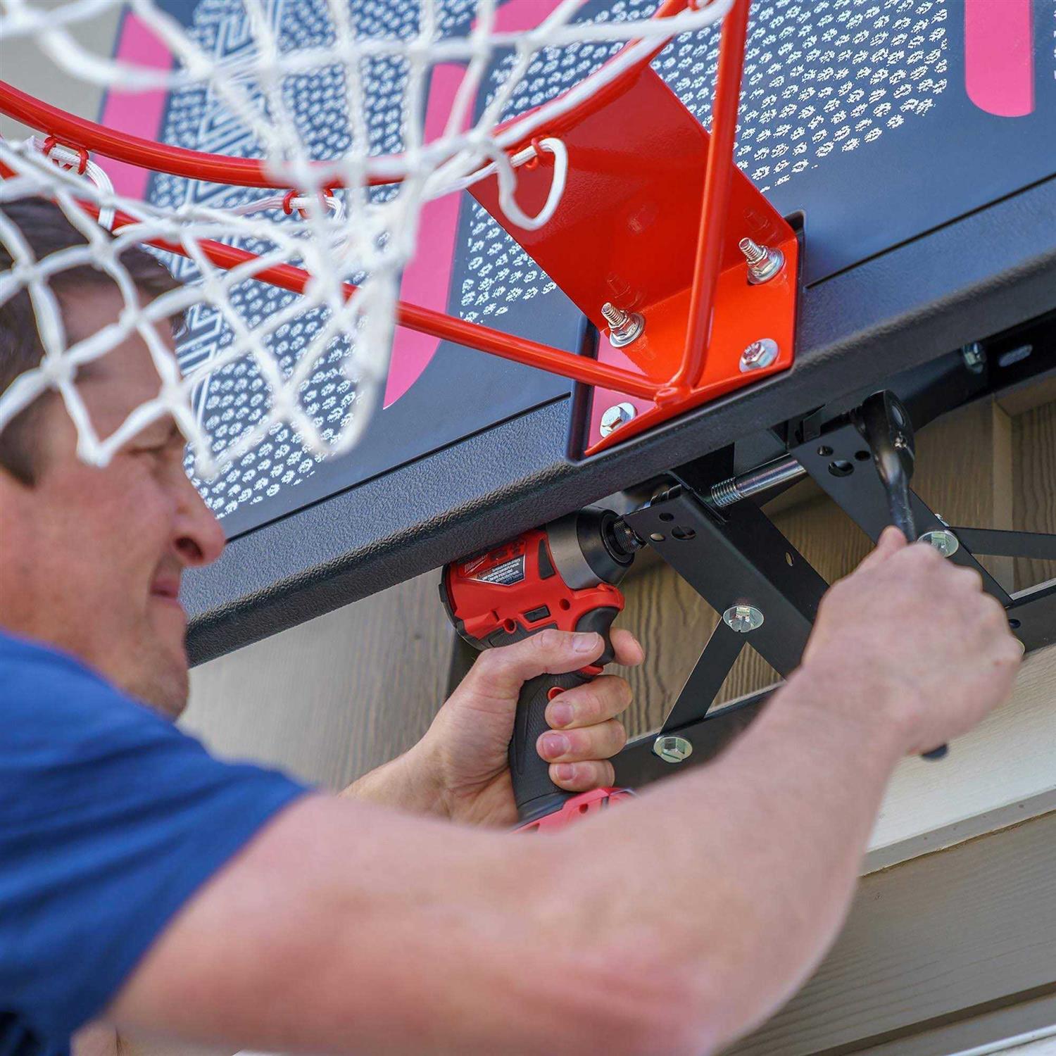 Lifetime Basketball Backboard and Rim Combo - Sports Supplies Online Store