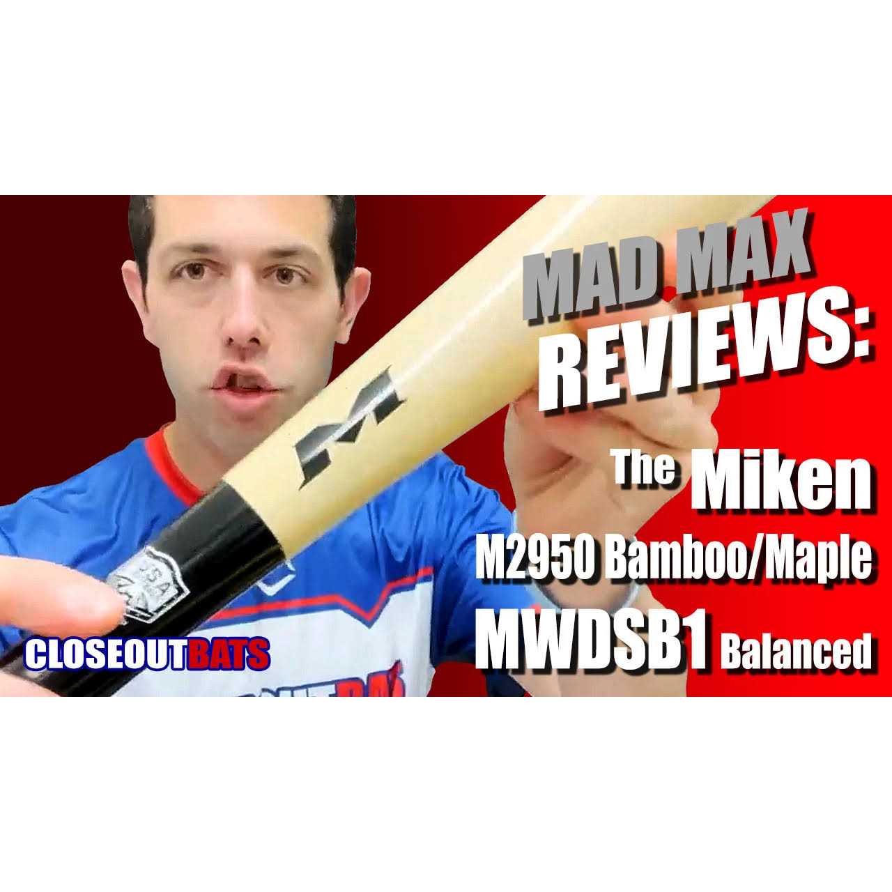 Miken M2950 Pro Wood Composite Slowpitch Softball Bat - Sports Supplies Online Store